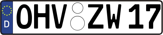 OHV-ZW17