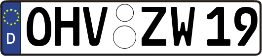 OHV-ZW19