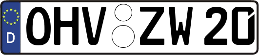 OHV-ZW20