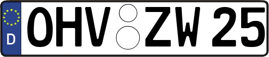 OHV-ZW25