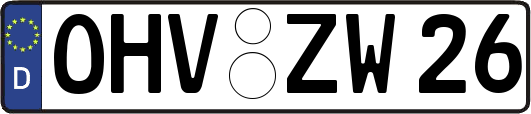 OHV-ZW26