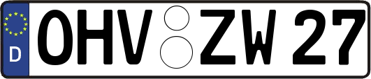 OHV-ZW27
