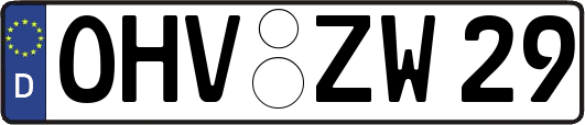 OHV-ZW29