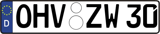 OHV-ZW30