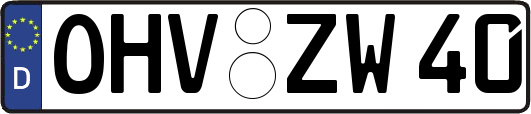 OHV-ZW40