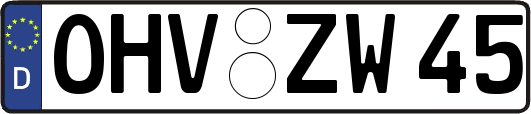 OHV-ZW45