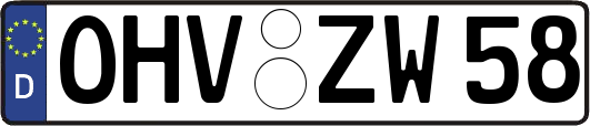 OHV-ZW58