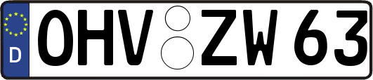 OHV-ZW63
