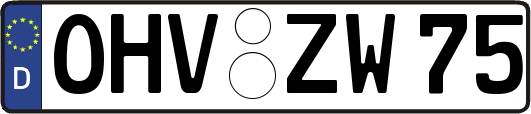 OHV-ZW75