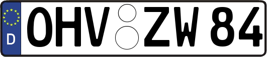 OHV-ZW84