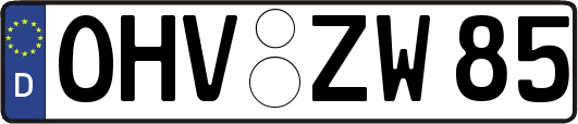 OHV-ZW85