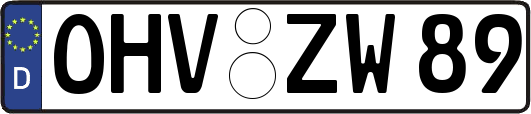 OHV-ZW89