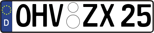 OHV-ZX25