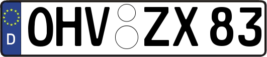OHV-ZX83
