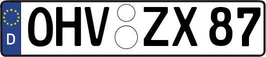 OHV-ZX87