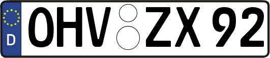 OHV-ZX92