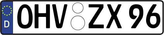 OHV-ZX96