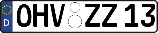 OHV-ZZ13