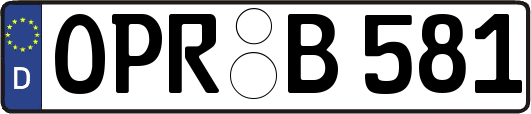 OPR-B581