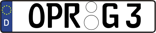 OPR-G3