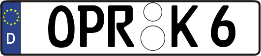 OPR-K6