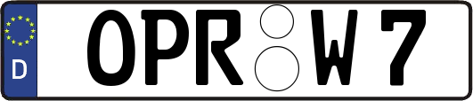 OPR-W7