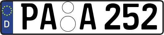 PA-A252