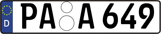 PA-A649