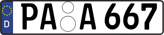 PA-A667