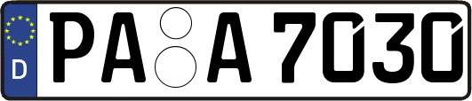 PA-A7030