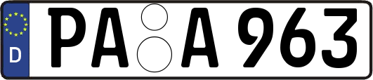 PA-A963