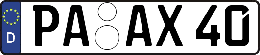 PA-AX40