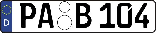 PA-B104