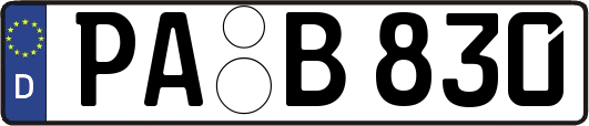 PA-B830