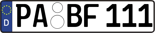 PA-BF111
