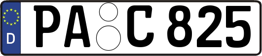 PA-C825