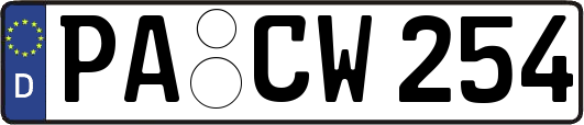 PA-CW254