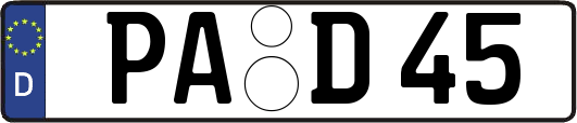 PA-D45