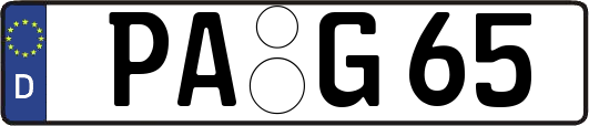 PA-G65