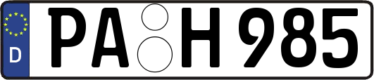 PA-H985