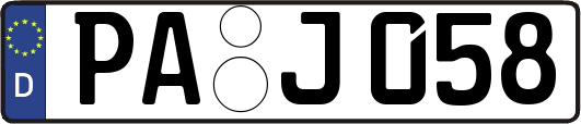 PA-J058