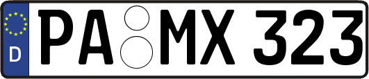 PA-MX323