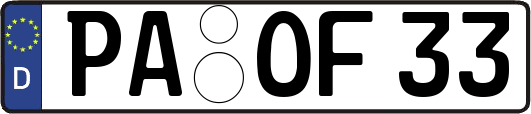 PA-OF33