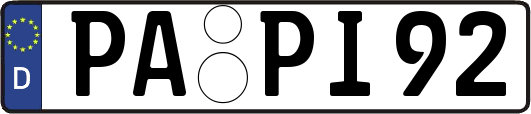 PA-PI92