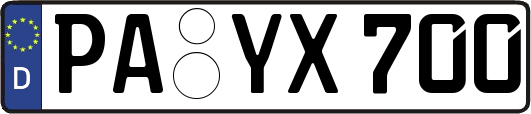 PA-YX700