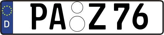 PA-Z76