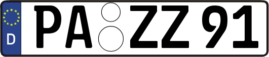 PA-ZZ91