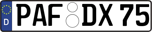 PAF-DX75