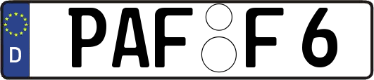 PAF-F6