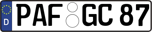PAF-GC87